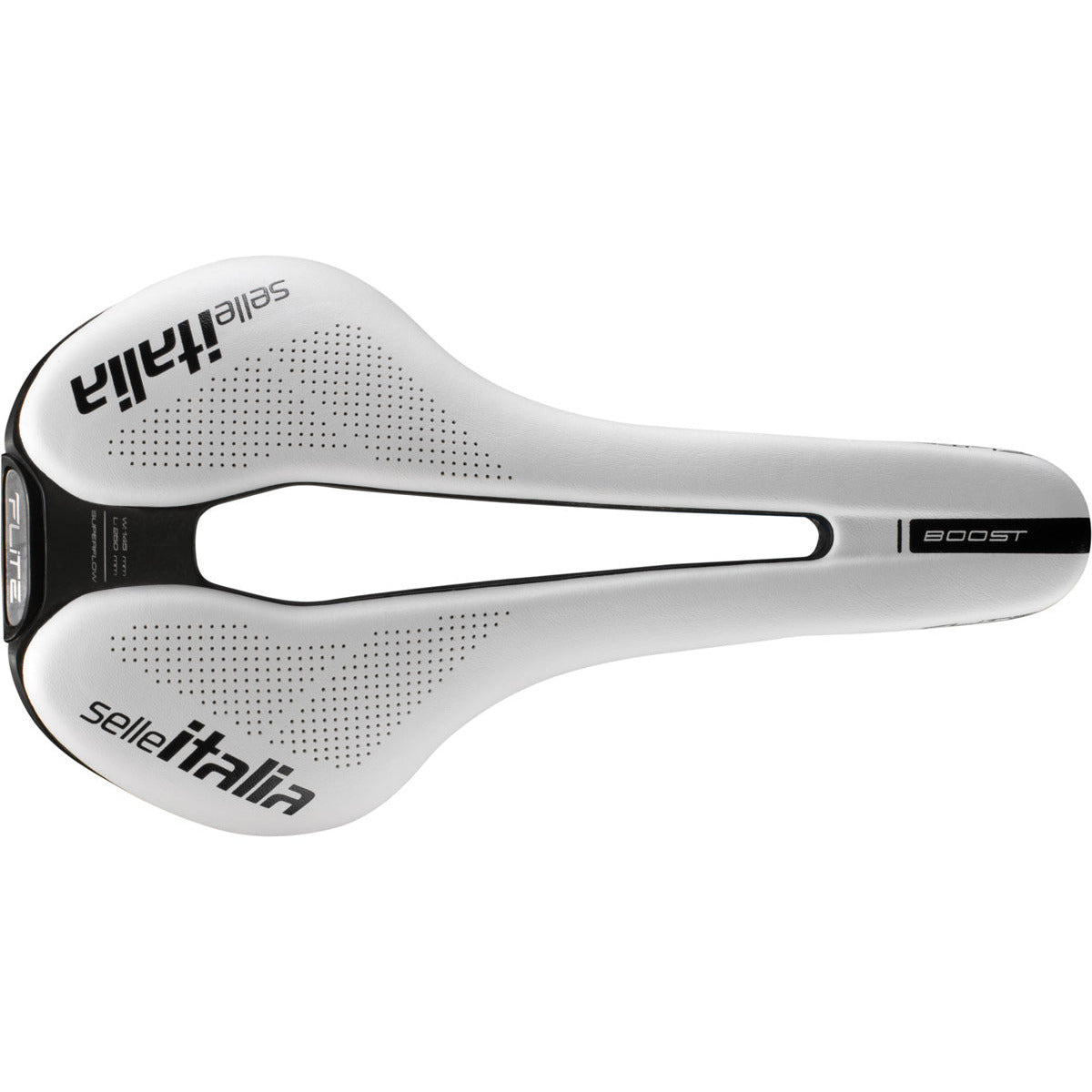 Sella Selle Italia Flite Boost Kit Carbonio Superflow L Limited Edition - Bianco