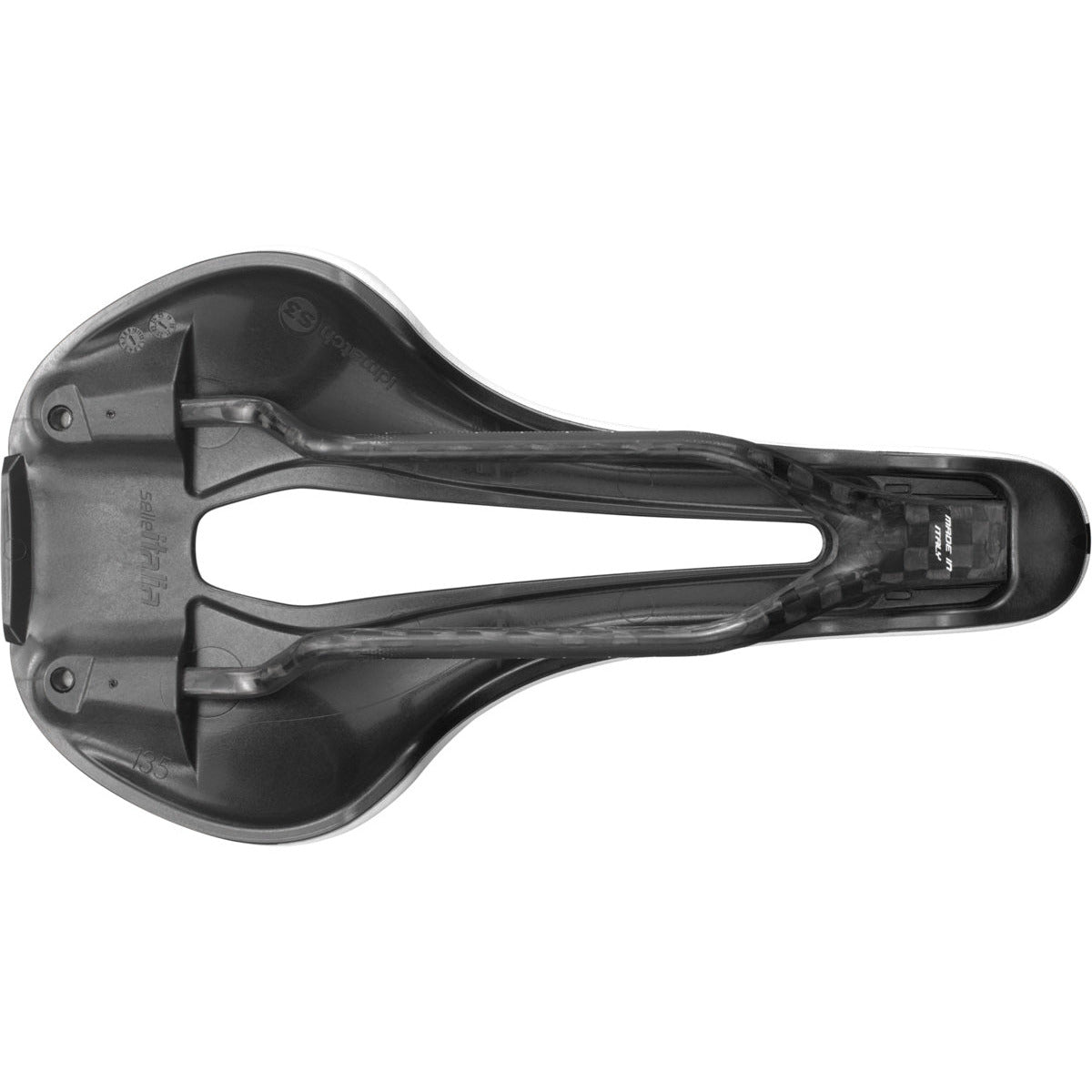 Sella Selle Italia Flite Boost Kit Carbonio Superflow S Limited Edition - Bianco