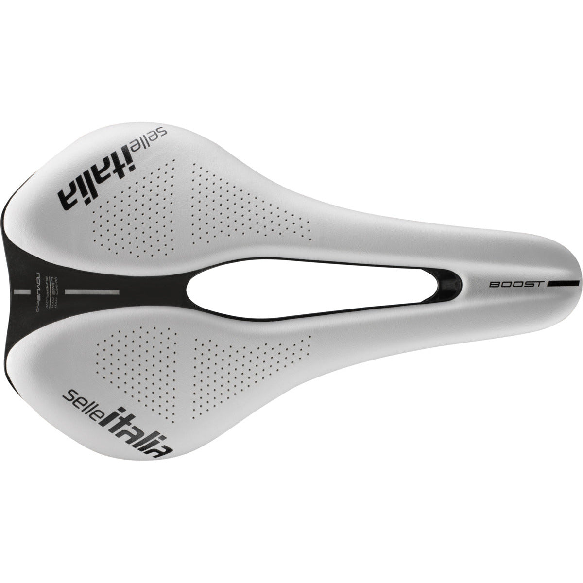 Sella Selle Italia Novus Evo Boost Kit Carbon Superflow L Limited Edition - Bianco