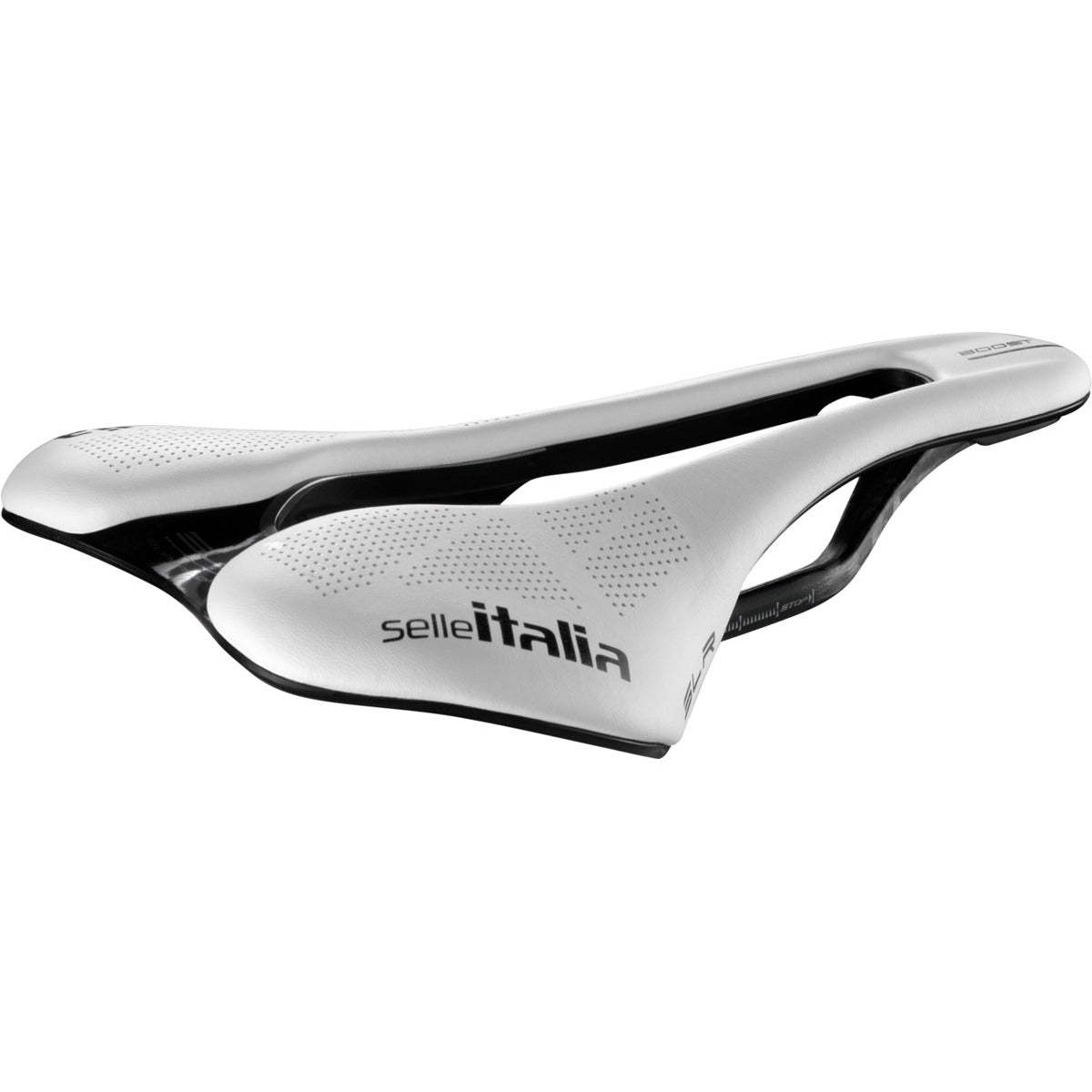 Sella Selle Italia SLR Boost Kit Carbonio Superflow S Limited Edition - Bianco