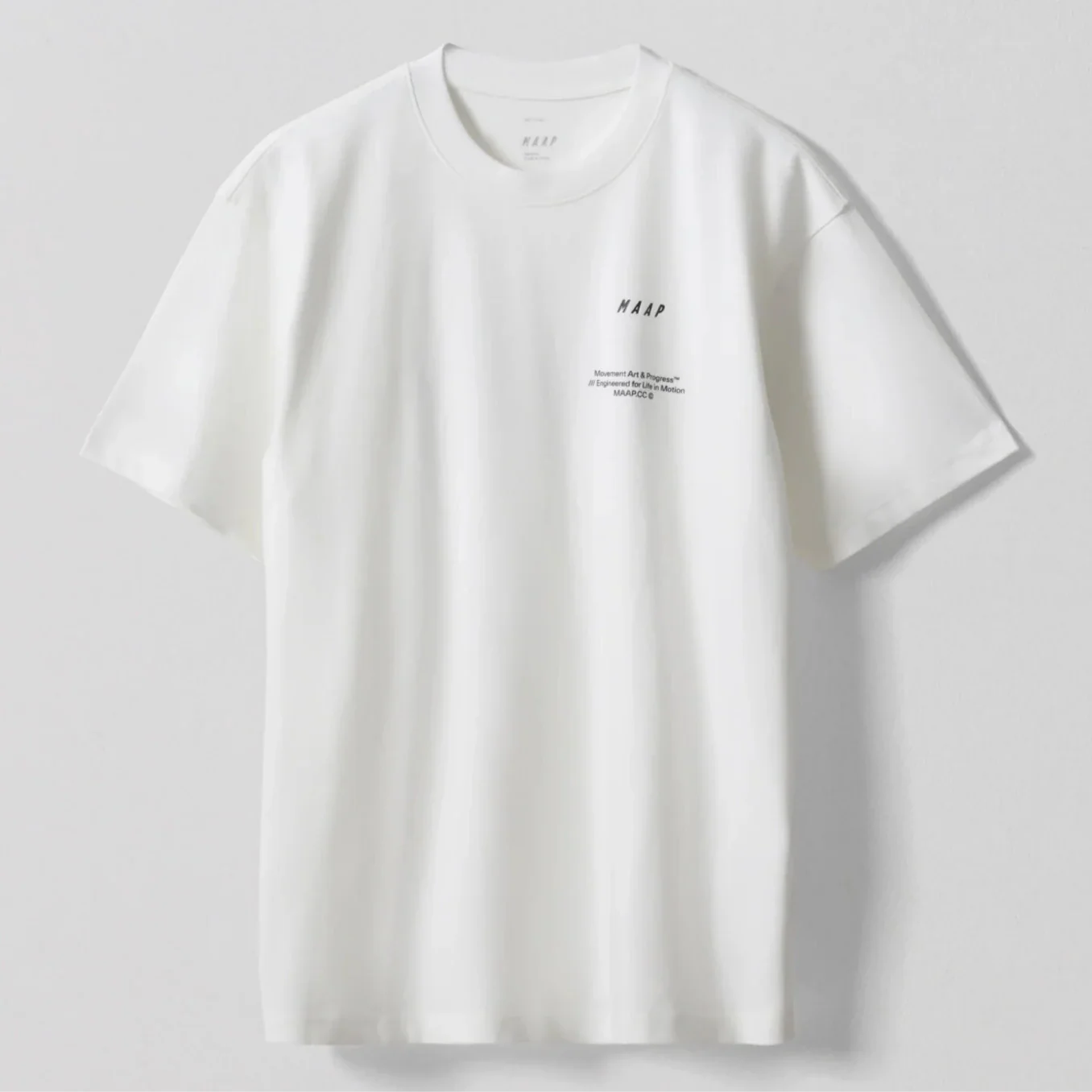 T-Shirt Maap Essentials Print - Bianco