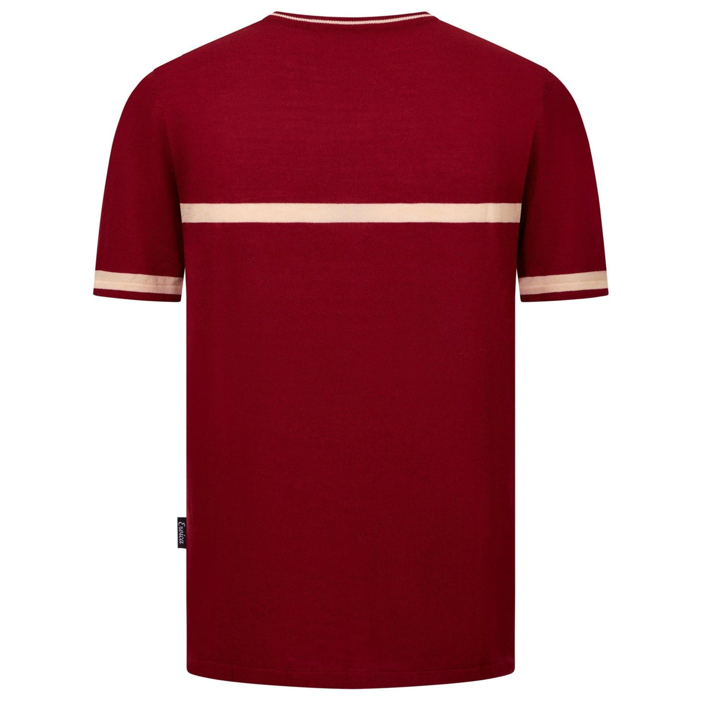 T-Shirt Santini Eroica Jacquard - Bordeaux