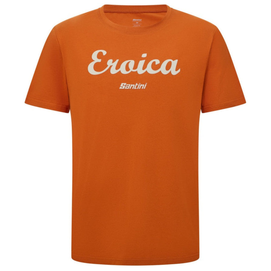 T-Shirt Santini Eroica Strada - Arancio
