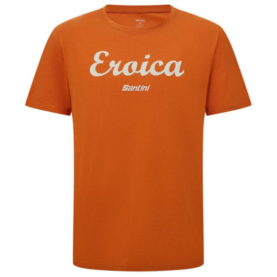 T-Shirt Santini Eroica Strada - Arancio