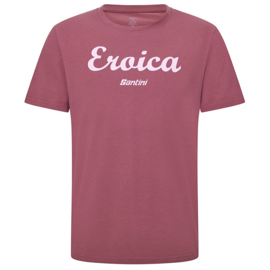 T-Shirt Santini Eroica Strada - Rosa