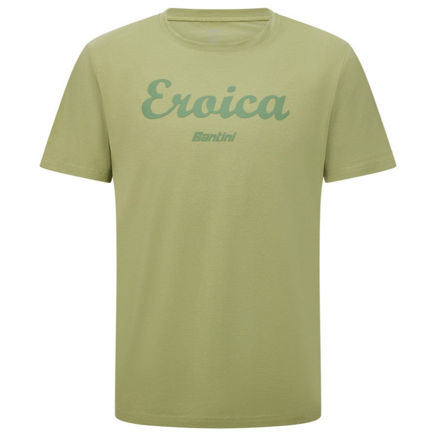 T-Shirt Santini Eroica Strada - Verde