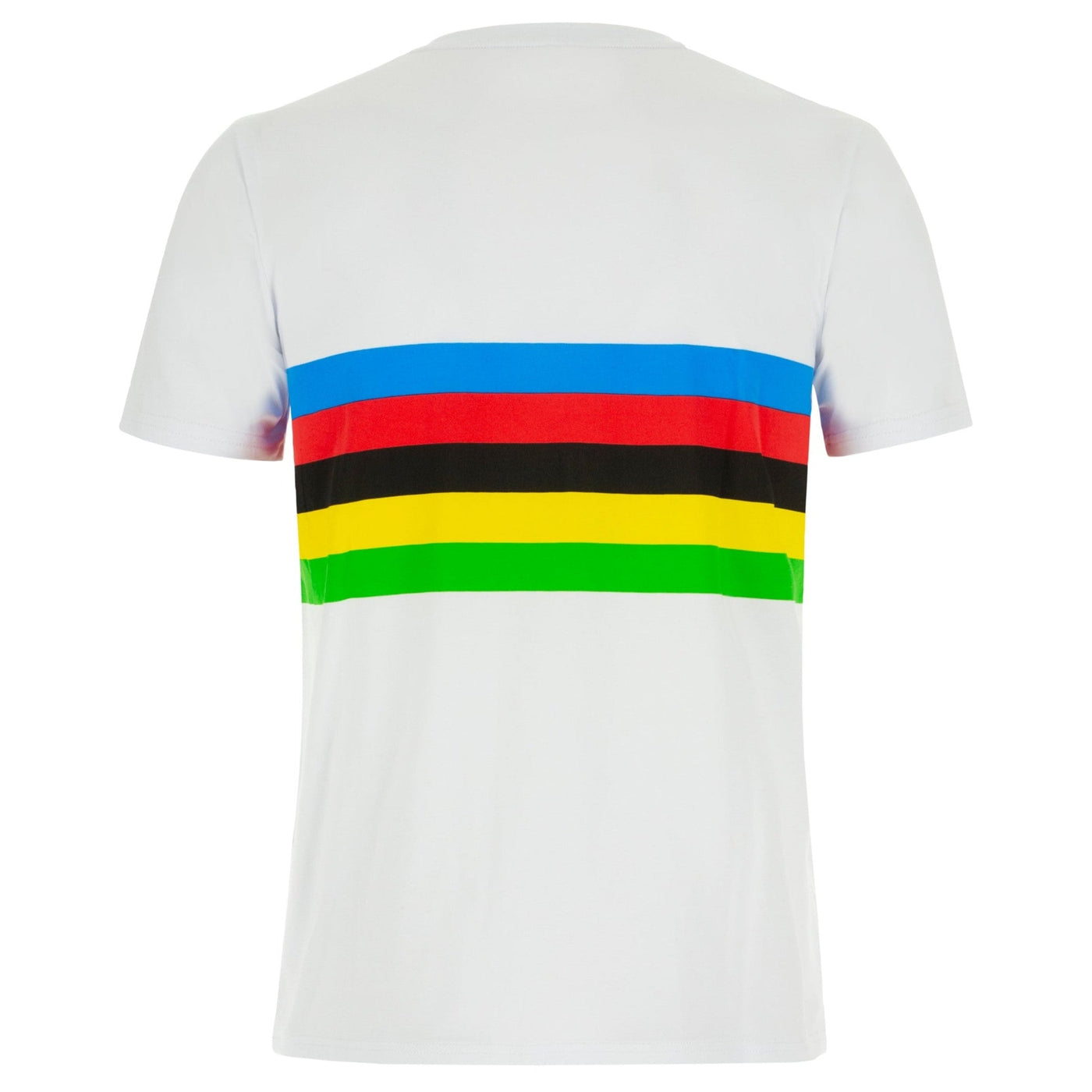 T-Shirt Santini UCI Campione del Mondo Iride - Bianco