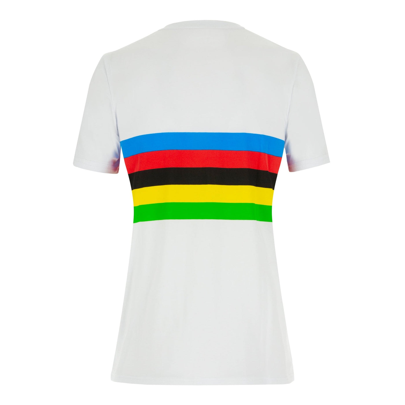 T-Shirt Santini donna UCI Campione del Mondo Iride - Bianco