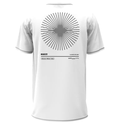 T-Shirt Santini x PIRELLI Ruota - Bianco