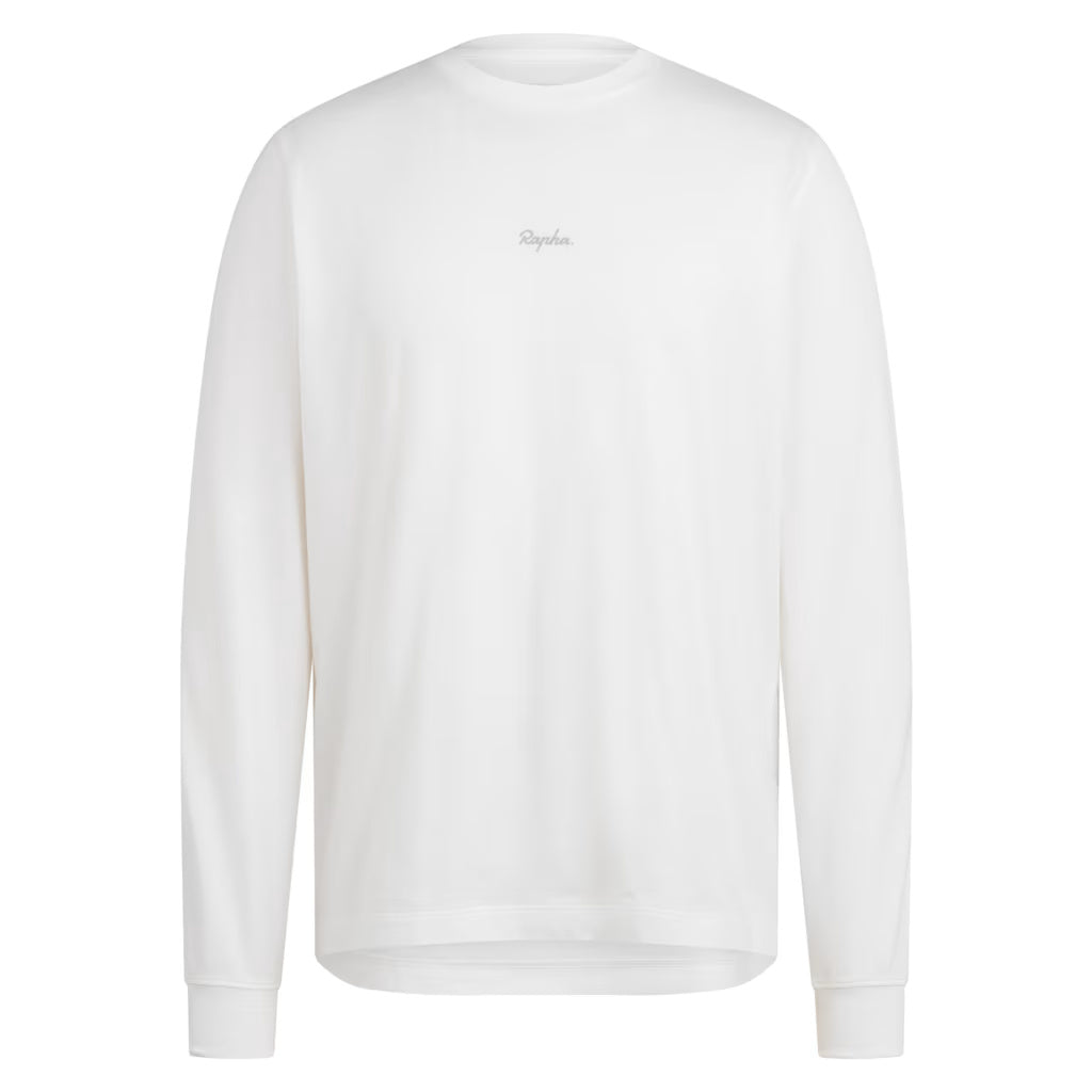 T-Shirt maniche lunghe Rapha Cotton - Bianco