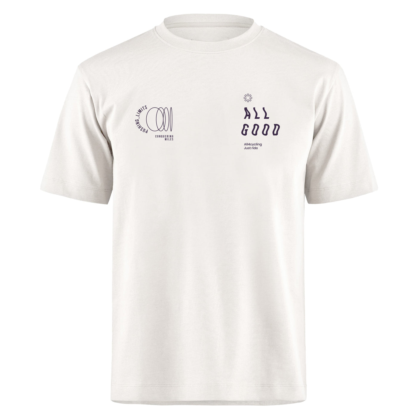 T-shirt All Good - Bianco