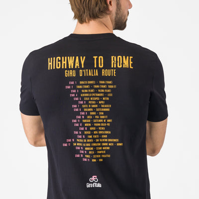 T-shirt Giro d'Italia - Highway To Rome