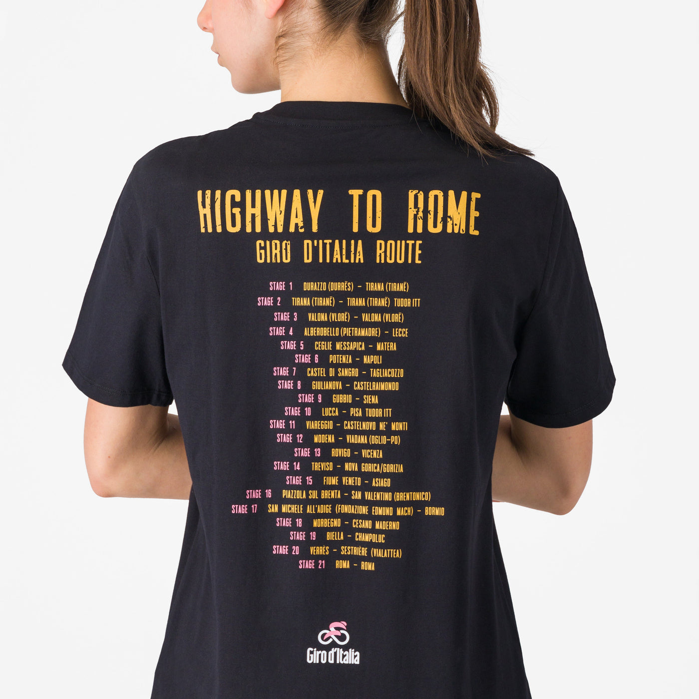 T-shirt Giro d'Italia - Highway To Rome
