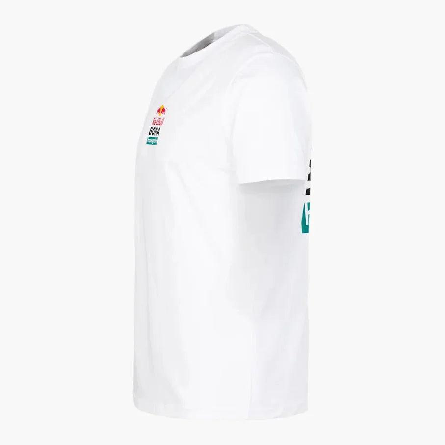 T-shirt Red Bull Bora-Hansgrohe 2025 Essential - Bianco