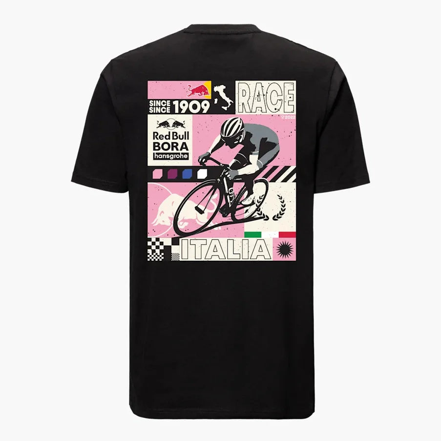 T-shirt Red Bull Bora-Hansgrohe 2025 Italy - Nero