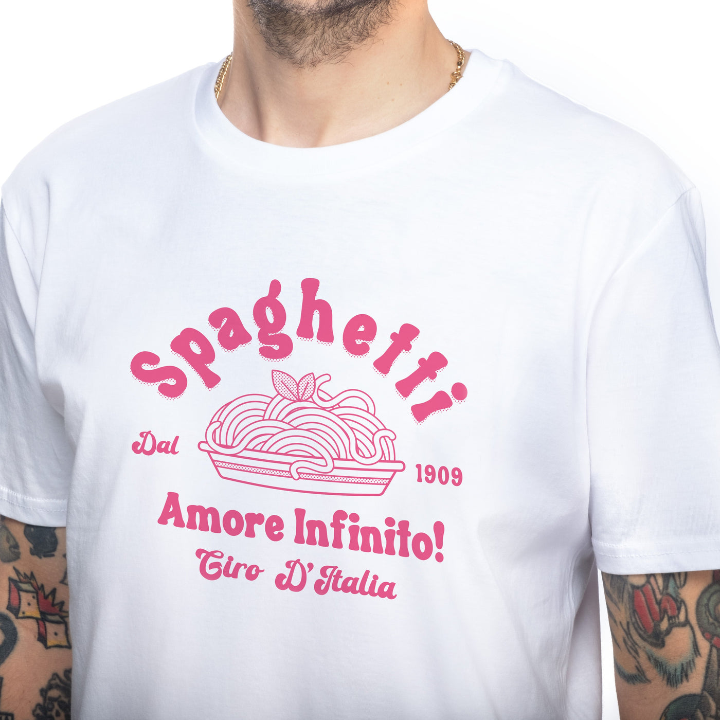 T-shirt Spaghetti Amore Infinito Giro d'Italia