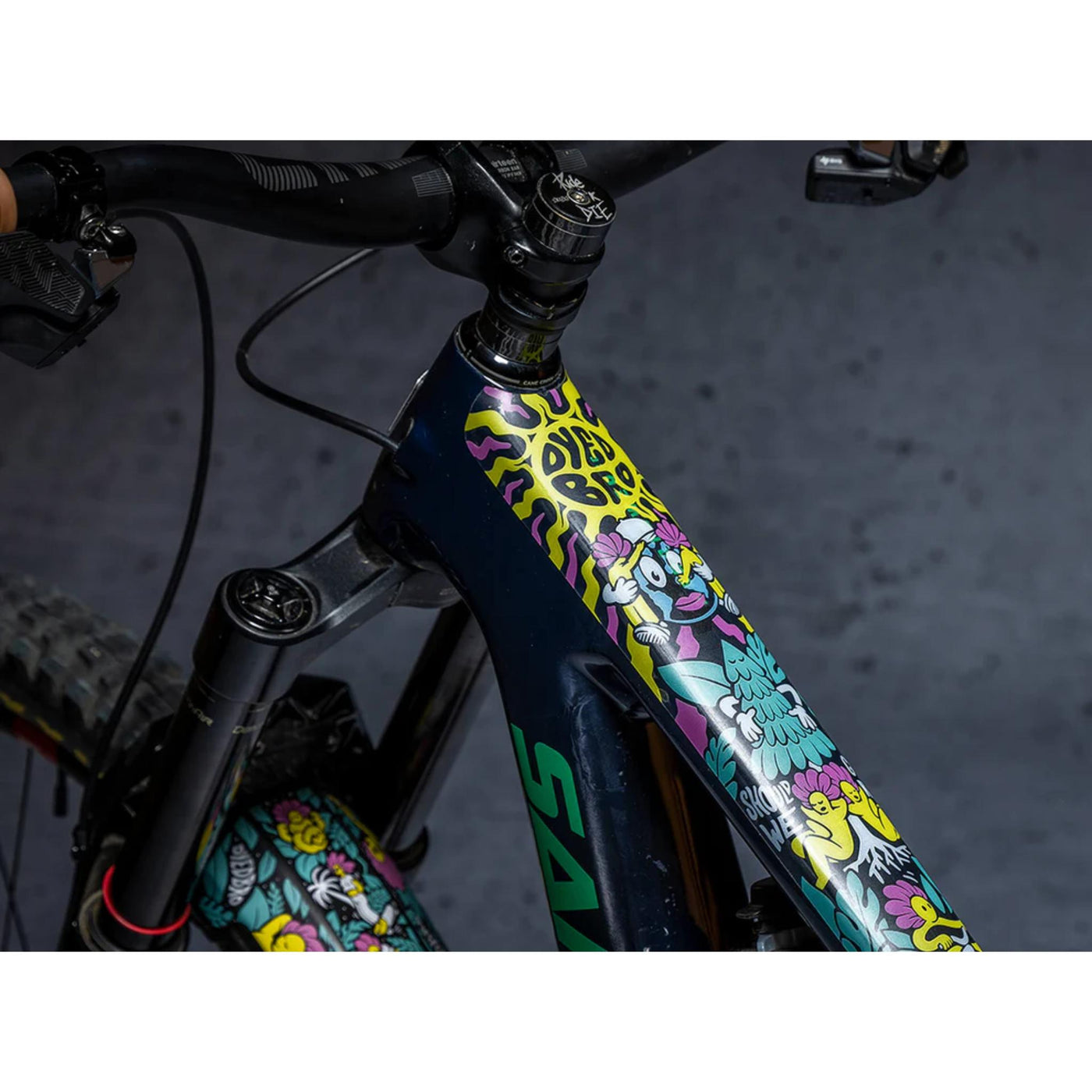 DyedBro MTB Frame Protection Kit