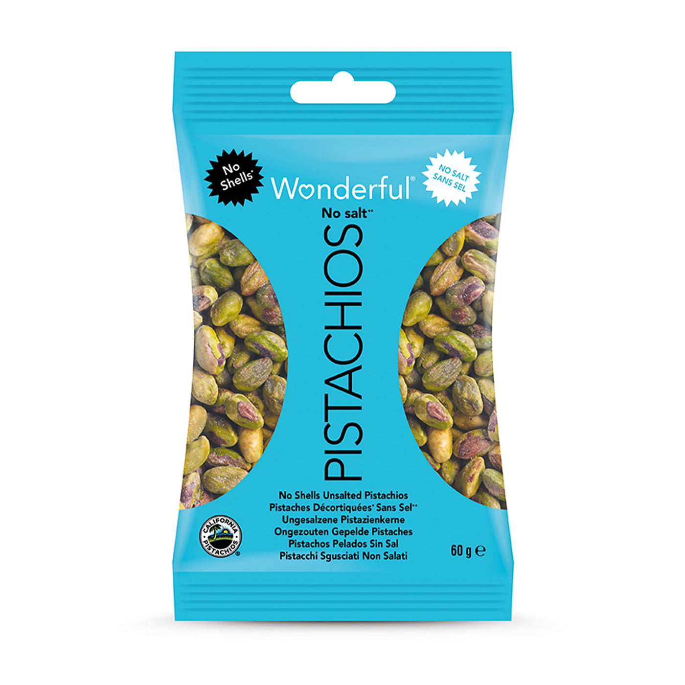 Wonderful Pistachios Pistacchi Sgusciati - Tostati Non Salati