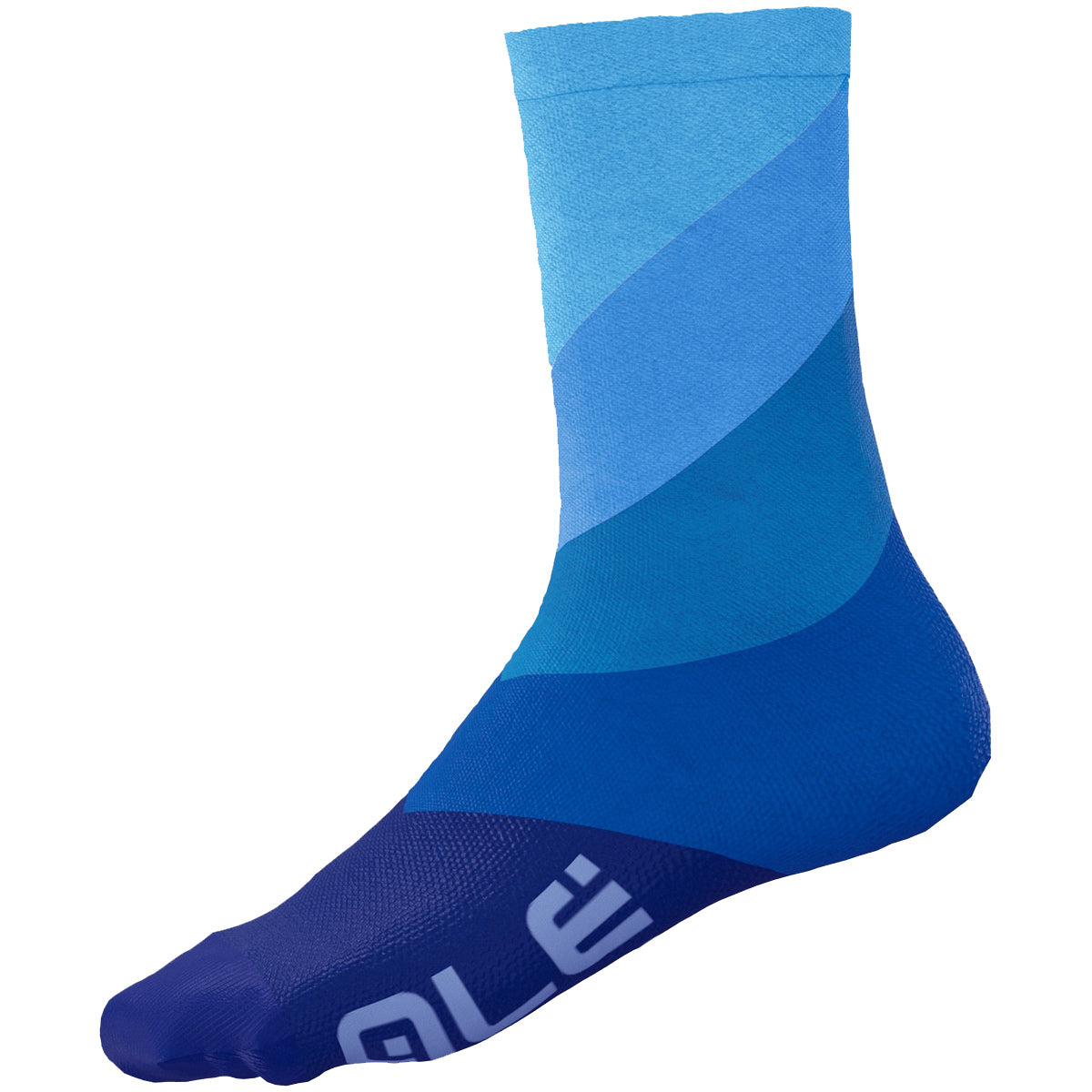 Calze Ale Diagonal Digitopress - Blu