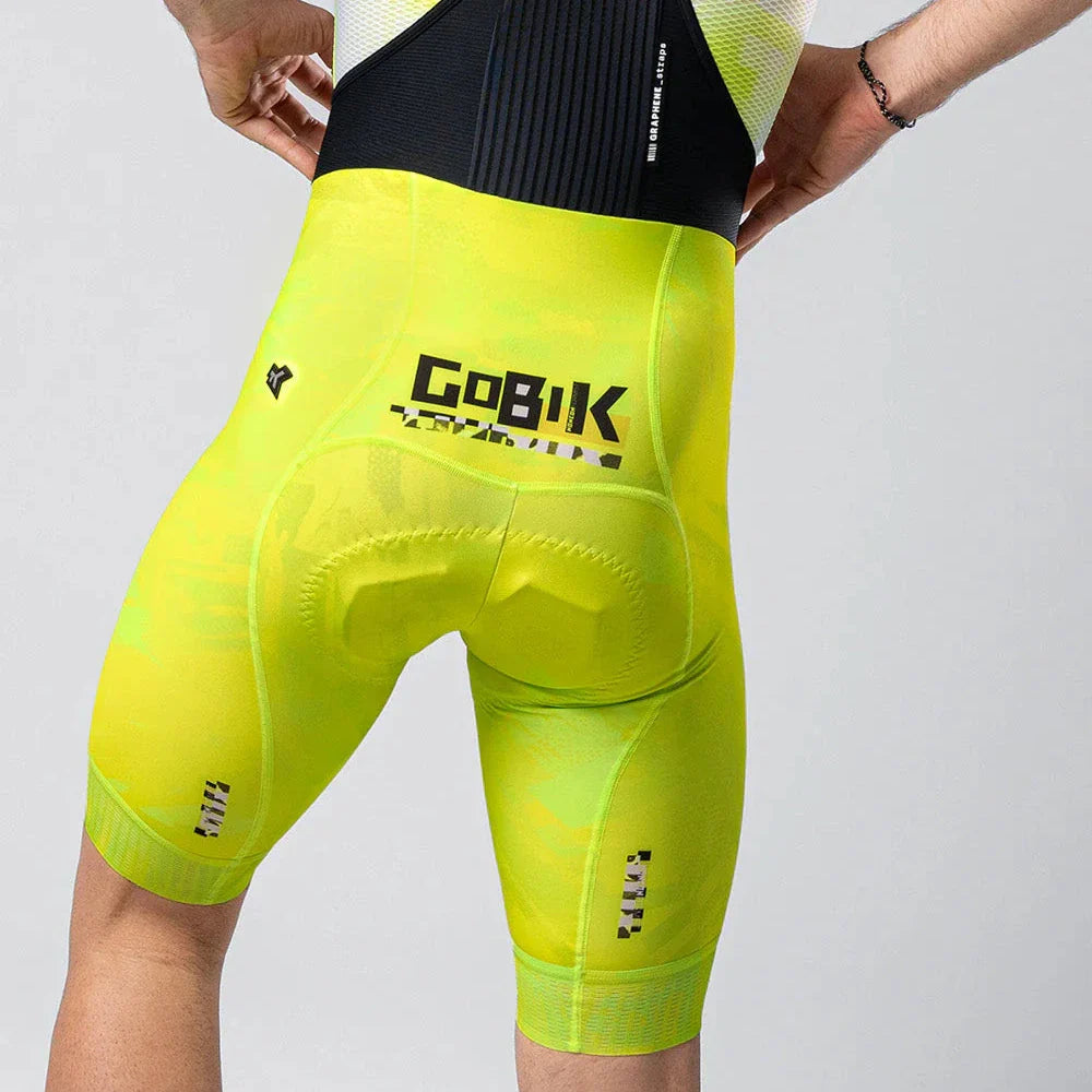 Salopette Gobik Absolute Print K10 Liquid Lime - Giallo