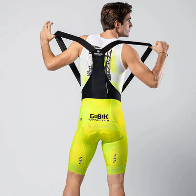 Salopette Gobik Absolute Print K10 Liquid Lime - Giallo