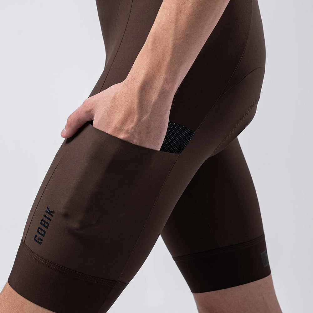 Salopette Gobik Grit 2.0 K10 - Marrone scuro