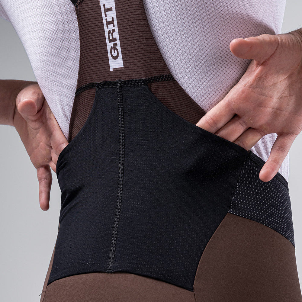 Salopette Gobik Grit 2.0 K10 - Marrone scuro