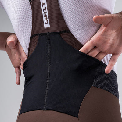 Salopette Gobik Grit 2.0 K10 - Marrone scuro