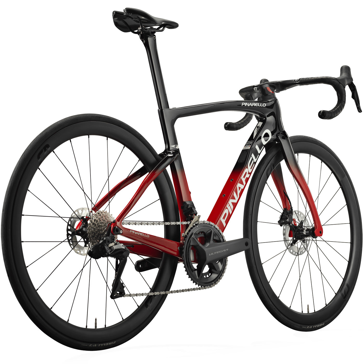 Pinarello F7 Disk Ultegra Di2 Ultra fast - Rosso