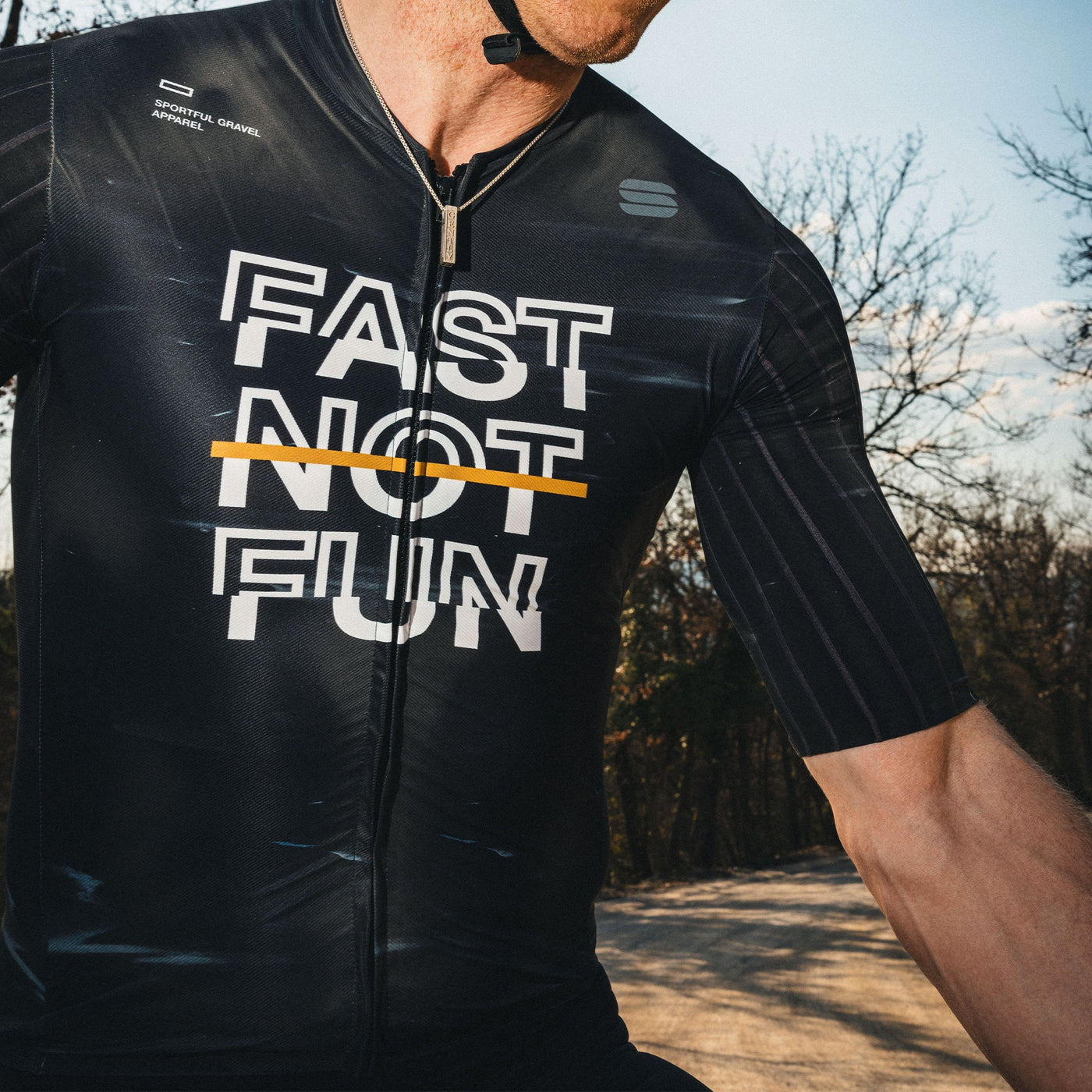 Body Sportful Fast Not Fun - Nero