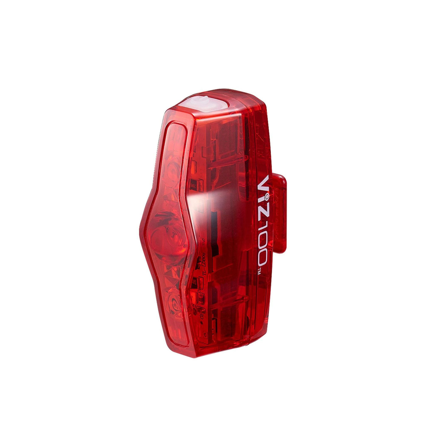 Cateye AMP 400S & Viz 100 Front & Rear Bike Light Set
