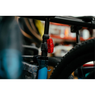 Cateye AMP 400S & Viz 100 Front & Rear Bike Light Set