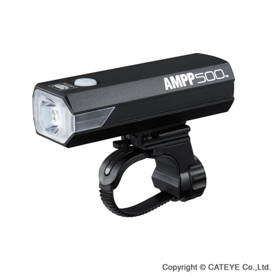 Cateye AMP 500S & Viz 150 Front & Rear Bike Light Set