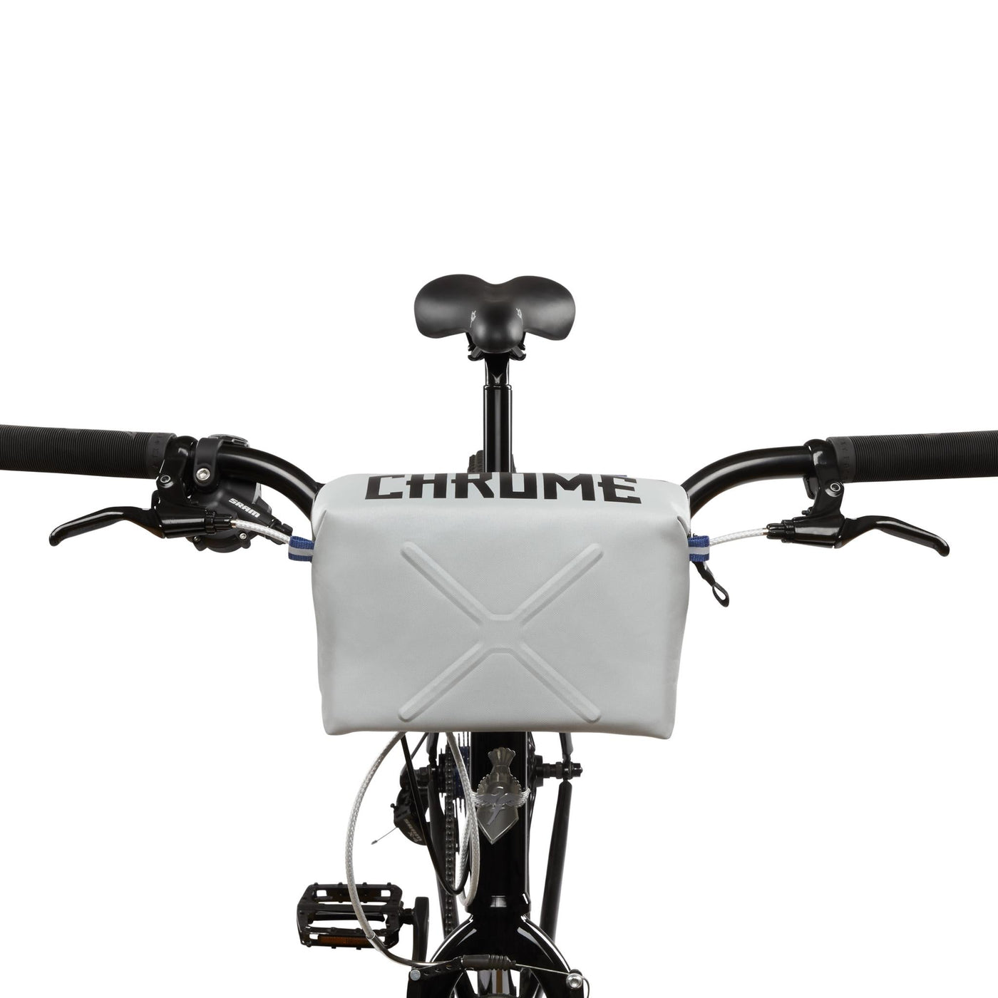Chrome Helix Handlebar Bag