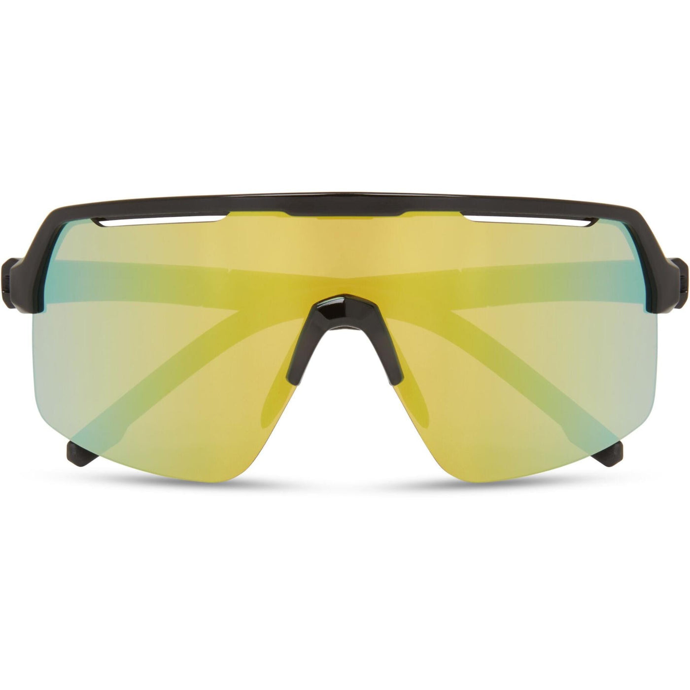 Crypto Air Gloss Black Sunglasses - Bronze Mirror Lens