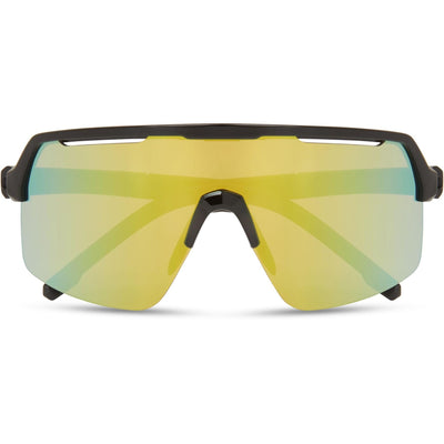 Crypto Air Gloss Black Sunglasses - Bronze Mirror Lens