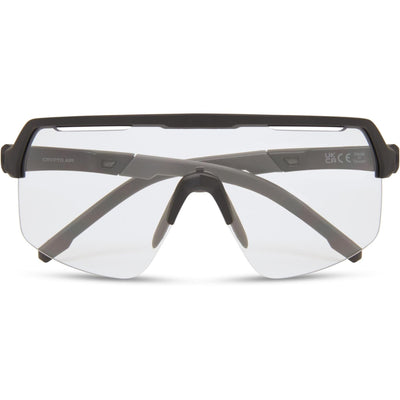 Crypto Air Matt Black Sunglasses - Clear Lens