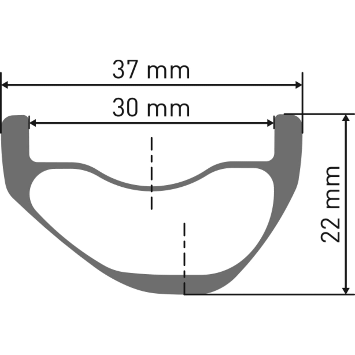 DT Swiss XMC 320 Carbon Rim