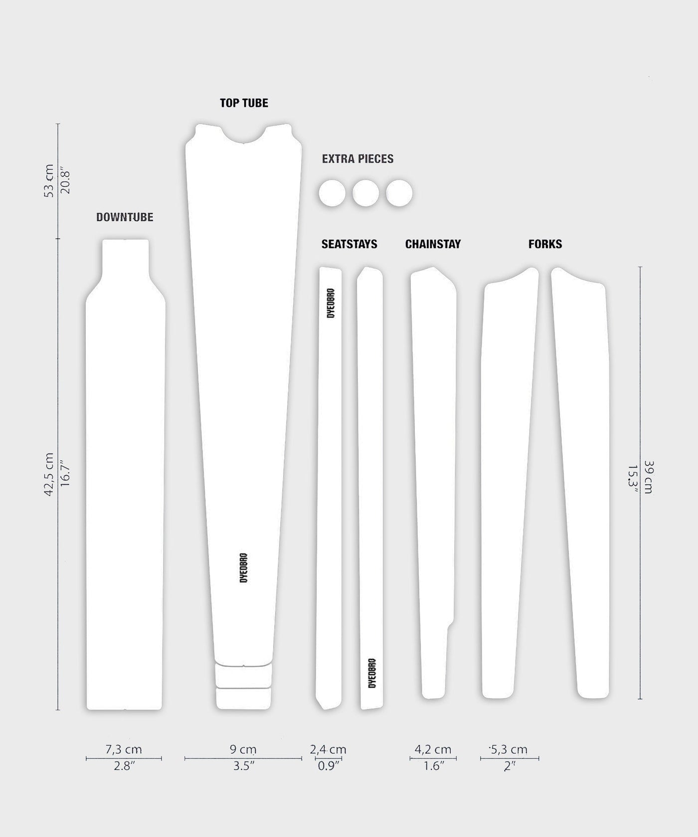 DyedBro Gravel Bike Protection Kit