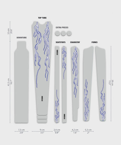 DyedBro Gravel Bike Protection Kit