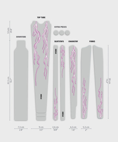 DyedBro Gravel Bike Protection Kit