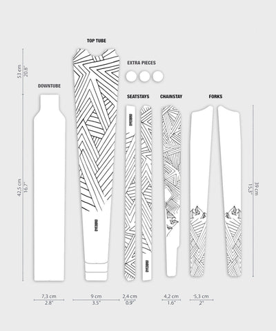 DyedBro Gravel Bike Protection Kit