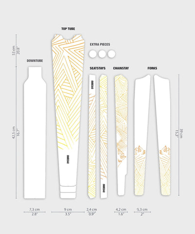 DyedBro Gravel Bike Protection Kit