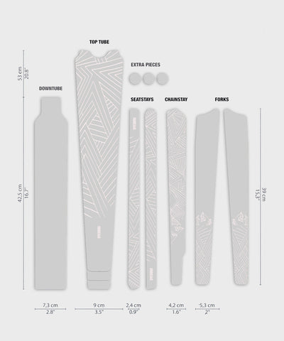 DyedBro Gravel Bike Protection Kit