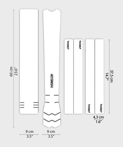 DyedBro MTB Frame Protection Kit