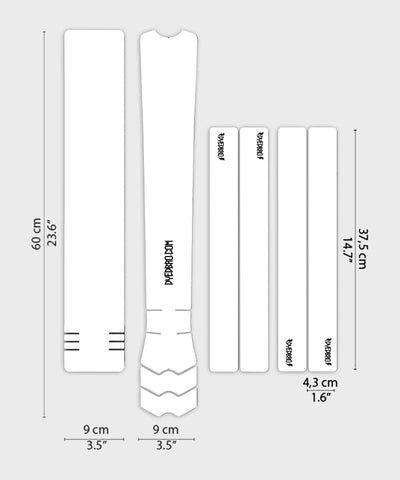 DyedBro MTB Frame Protection Kit