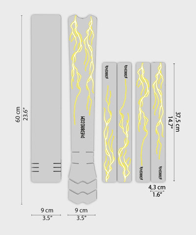 DyedBro MTB Frame Protection Kit