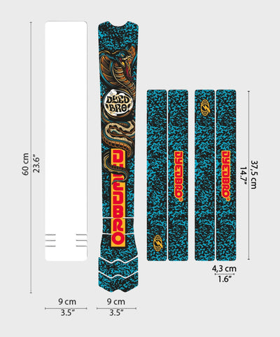 DyedBro MTB Frame Protection Kit