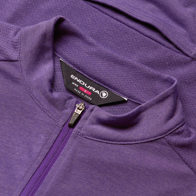 Endura Women's Loop S/S Zipped Jersey