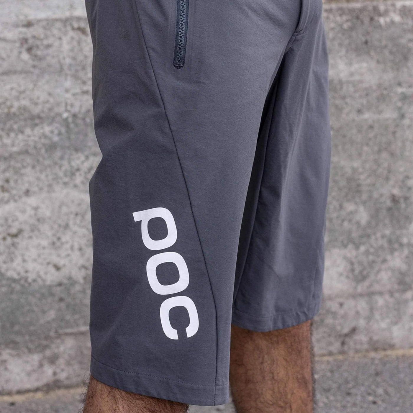 Pantaloncini Poc Essential Enduro - Grigio scuro
